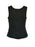 80s-90s Vintage Malvin Simple Elegance Black Sheer Silk Sequin Beaded Top