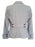 40s Style Vintage Gray Suit Jacket Structured Formal Traditional Professional Blazer Career Wear Buttoned