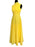 60s Miss ELLIETTE California Sunny Pineapple Yellow Swiss Dot High Mock Neck Festival Party Prom Wedding Maxi Dress, Summer Evening Dress