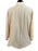 Sand Tan Cotton Batiste Blouse, UK 16 US 12 Handkerchief Hem Parachute Cotton Top, Gypsy Boho Hippie Workwear Robe Tunic Top Blouse sz L-XL